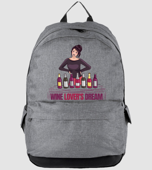 Degustare de vinuri model gri pe tricou