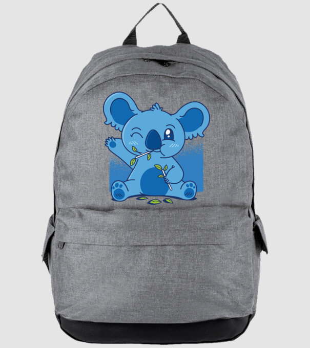 Koala drăguț model gri pe tricou