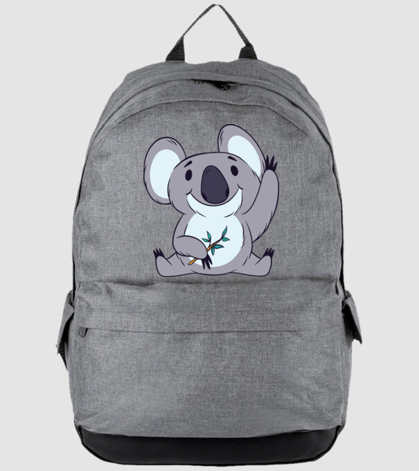 Koala drăguț model gri pe tricou