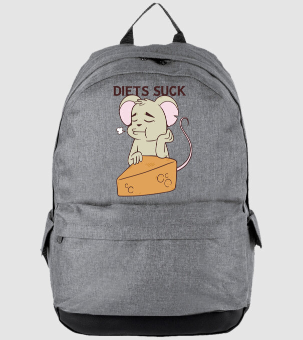 Șoricel diet model gri pe tricou