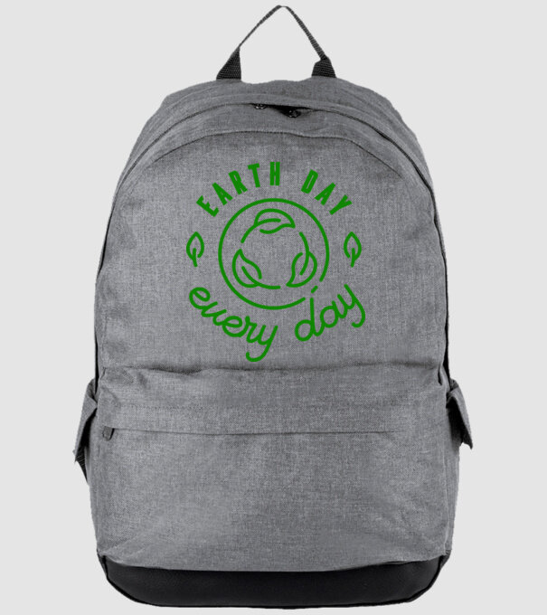Earth Day Every Day - Ziua Pământului model gri pe tricou
