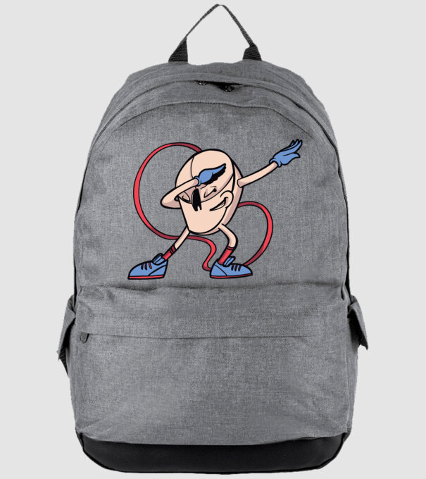 Șoarece DAB model gri pe tricou
