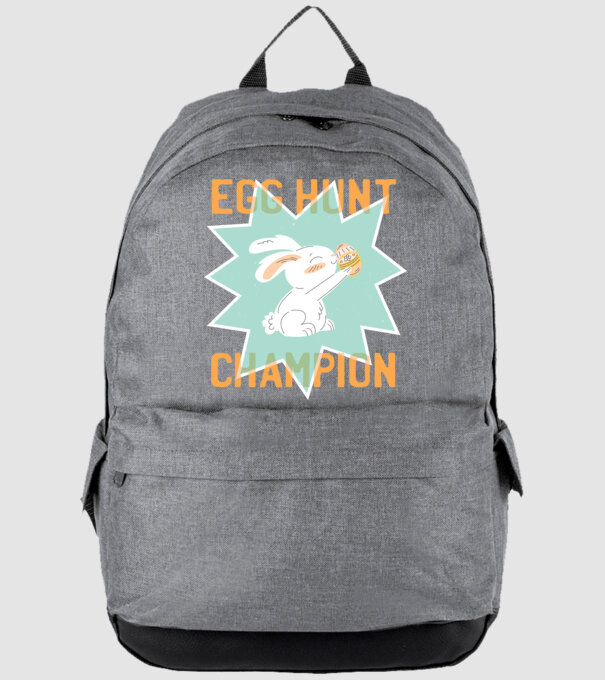 Egg Hunt Champion Campion la vânătoare de ouă model gri pe tricou