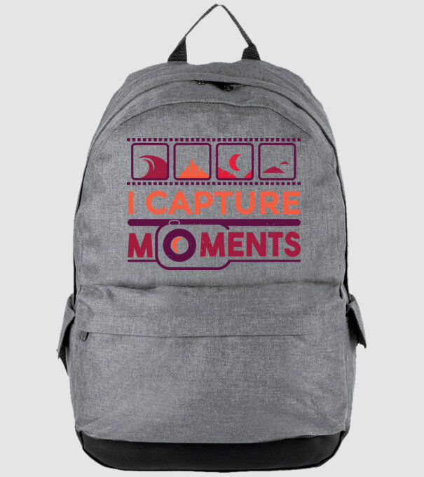 Prind momentele - Fotograf model gri pe tricou