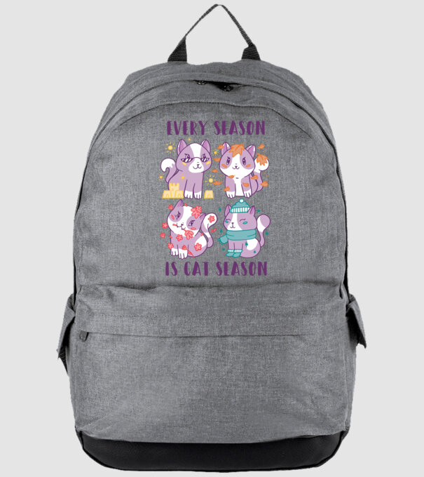 Every Season is Cat Season model gri pe tricou