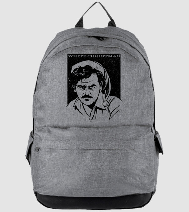 Crăciun alb cu Pablo model gri pe tricou
