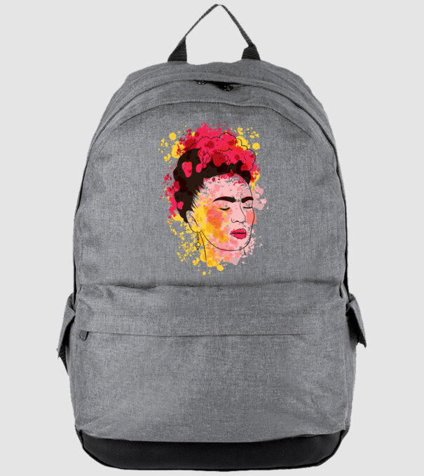 Frida Kahlo model gri pe tricou