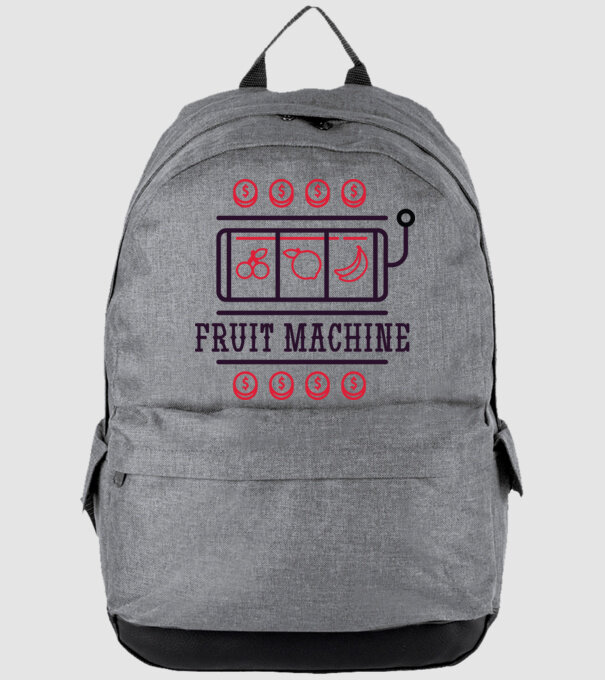 Fruit Machine Slot Machine model gri pe tricou