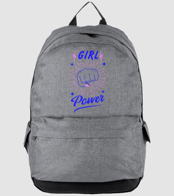Girl Power Ziua Femeii model gri pe tricou