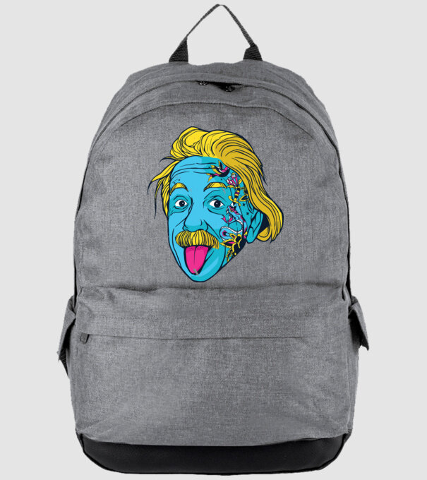 Hippy Albert Einstein model gri pe tricou
