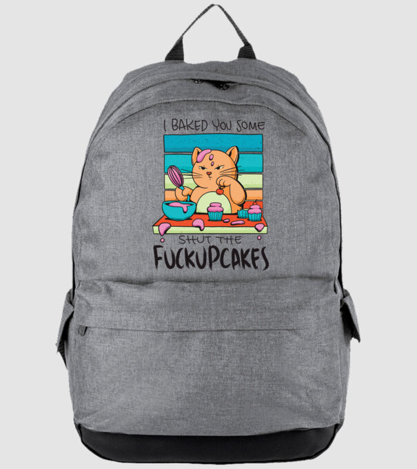 I bakde you some shut the fuckupcakes model gri pe tricou