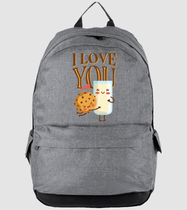 'I Love You tricou drăguț cuplu pentru Valentine''s Day' model gri pe tricou