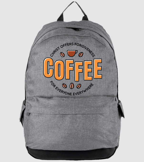 Cafea Iertare model gri pe tricou