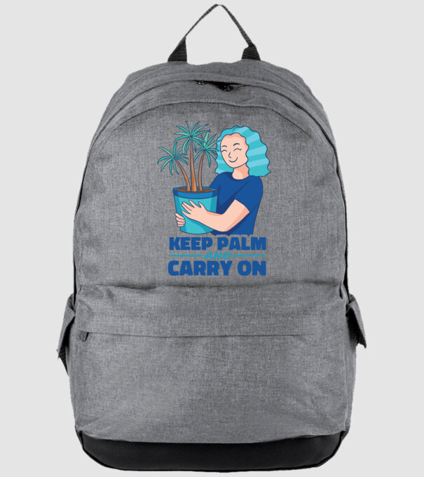 Keep Calm and Carry On model gri pe tricou