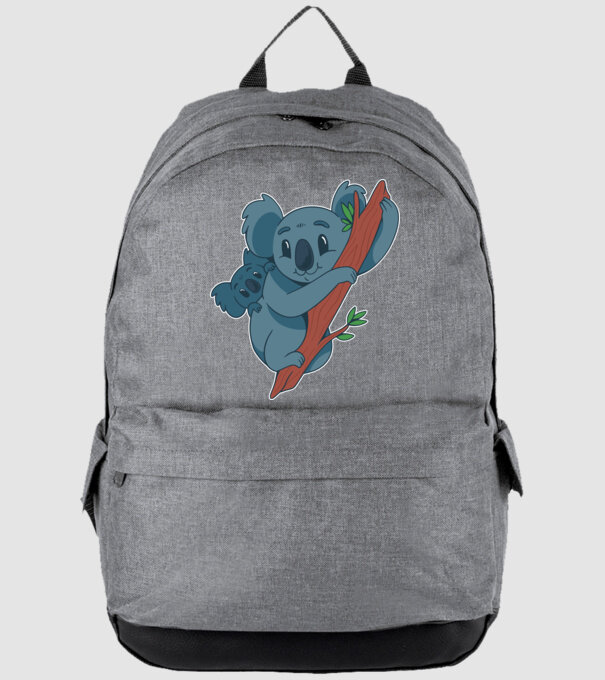 Coala model gri pe tricou