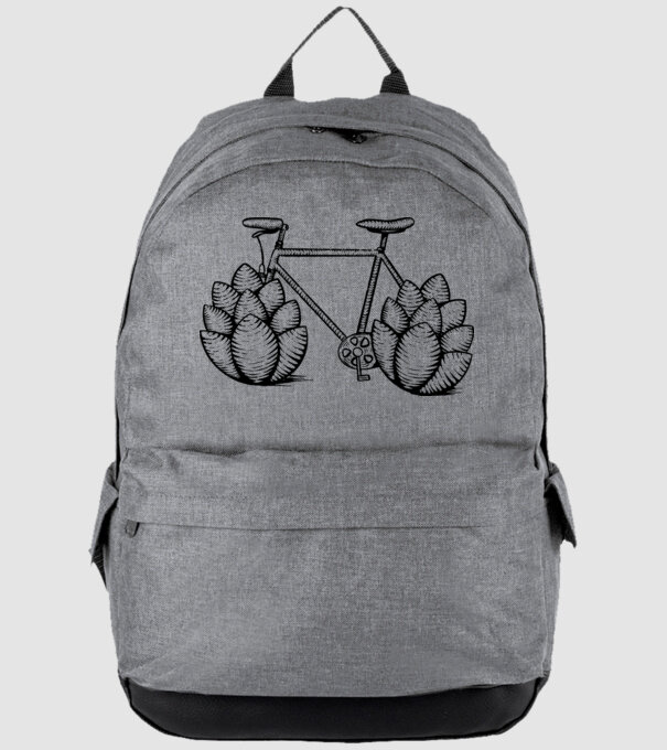 Bicicletă Hamei model gri pe tricou