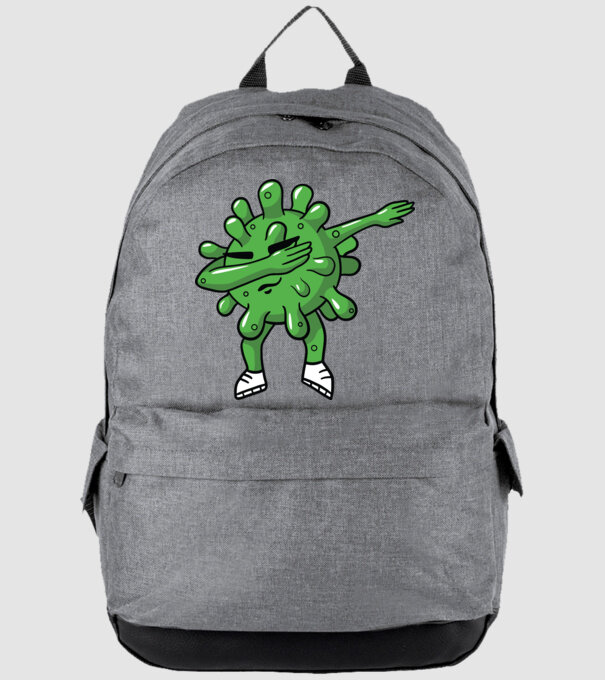 Coronavirus DAB dans model gri pe tricou