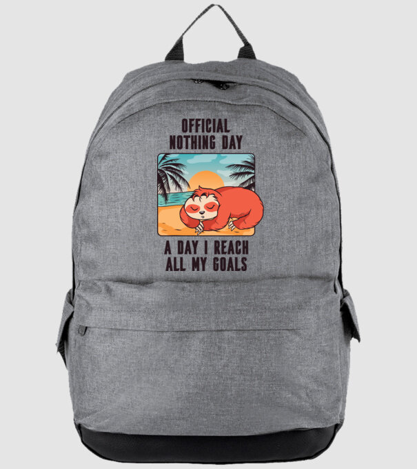 Leneș - Odihnă oficială model gri pe tricou