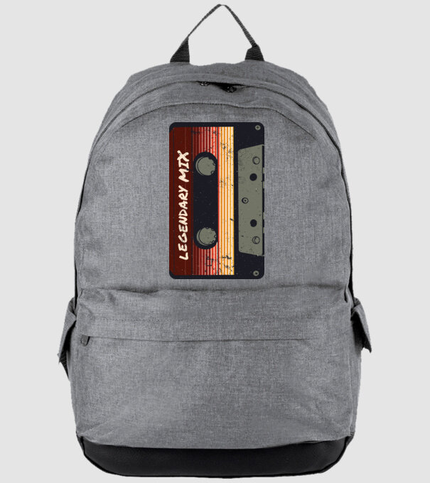 Casetă Legendary Mix model gri pe tricou