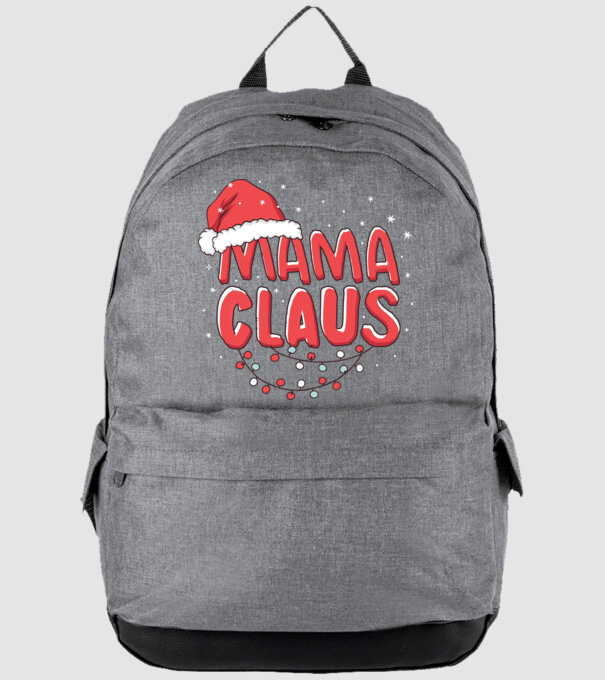Mama Claus model gri pe tricou