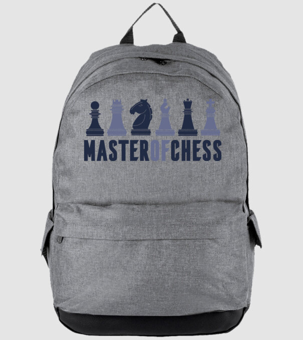 Master of Chess model gri pe tricou