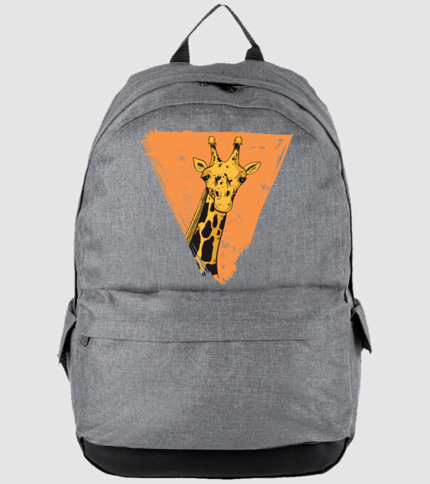 Girafă cool model gri pe tricou