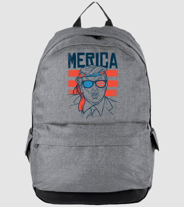Merica Trump 2020 Usa model gri pe tricou