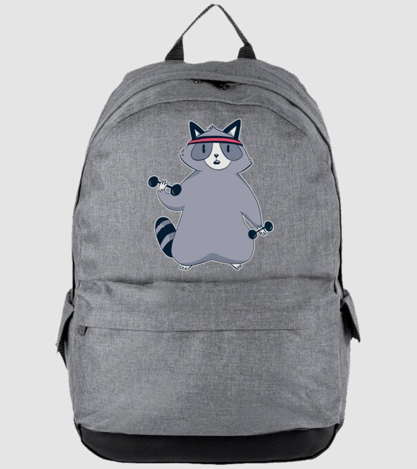 Raton antrenament model gri pe tricou