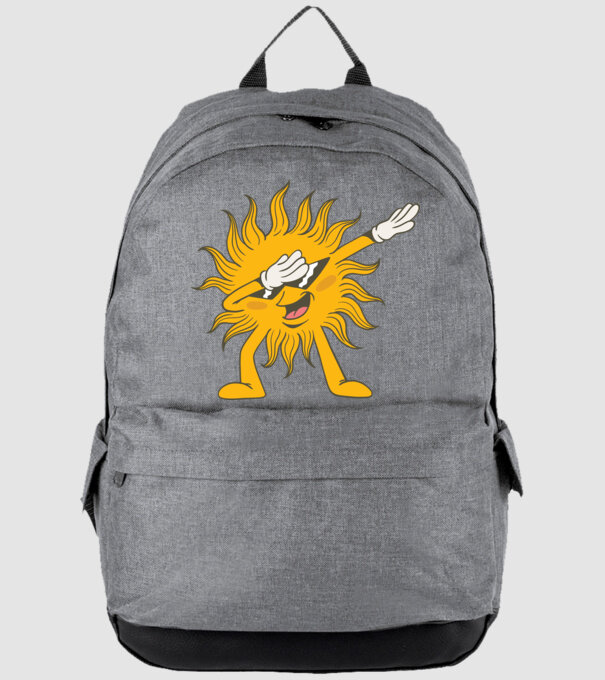 Soare DAB model gri pe tricou
