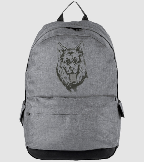 Cap Ciobănesc german model gri pe tricou
