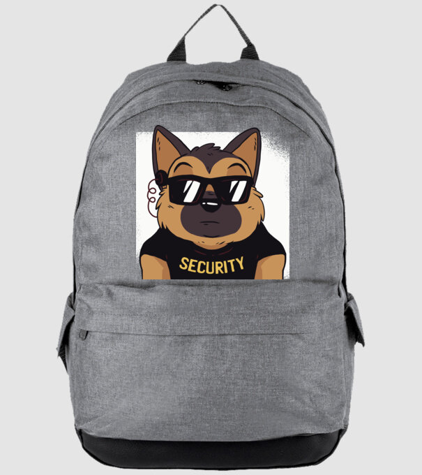 Ciobănesc german Security tricou amuzant cu Câine model gri pe tricou