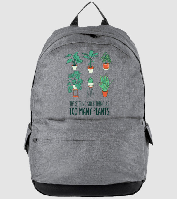 Este imposibil să existe prea multe plante model gri pe tricou