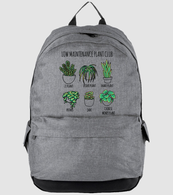 Îngrijirea plantelor model gri pe tricou