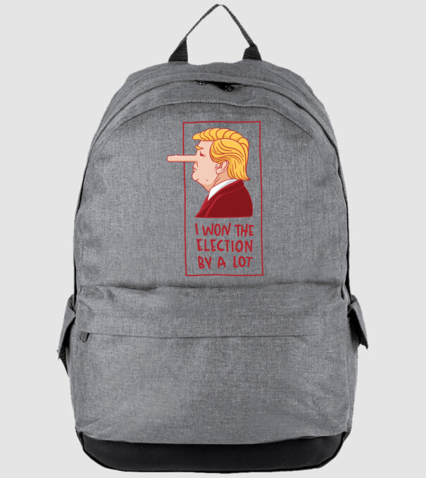Pinocchio Trump model gri pe tricou