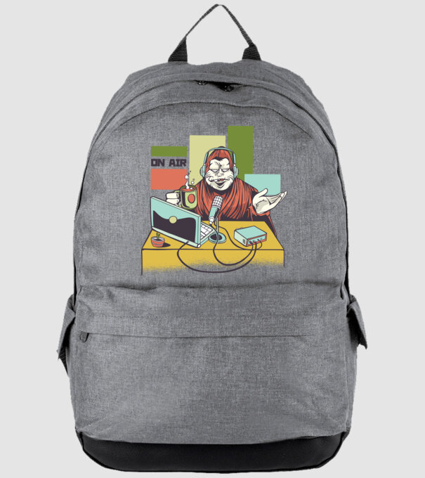 Yeti cu Radio model gri pe tricou