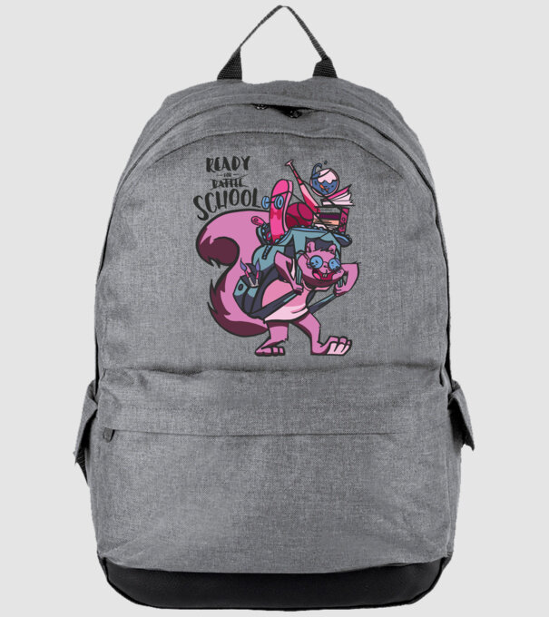 Ready for School model gri pe tricou