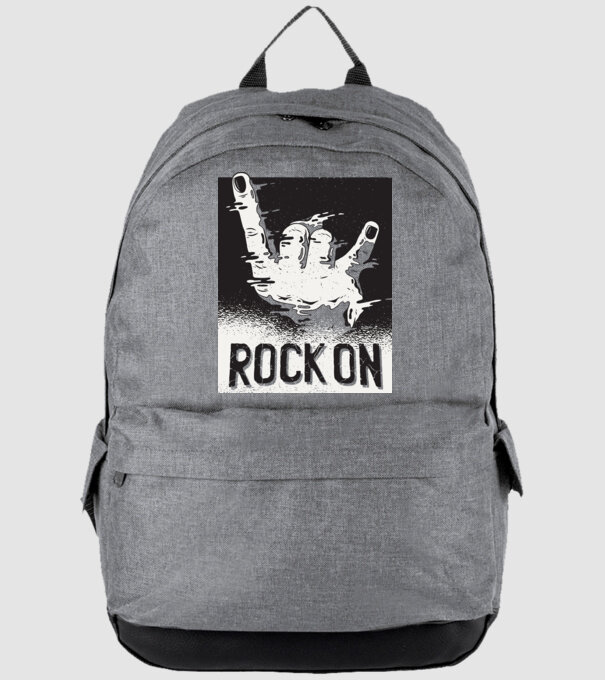 Rock On model gri pe tricou