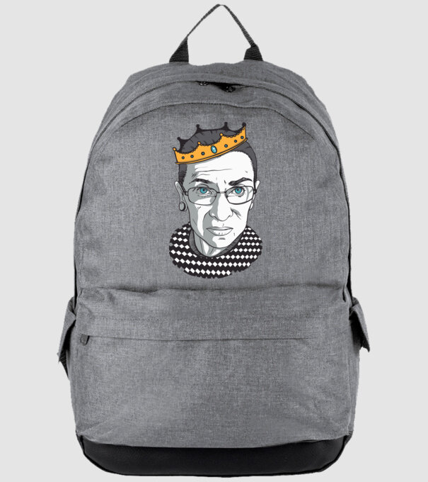Ruth Bader Ginsburg model gri pe tricou