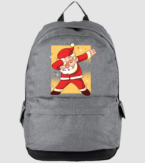 Santa DAB Moș Crăciun model gri pe tricou