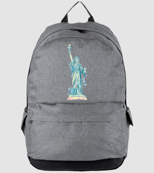 Statuia Libertății model gri pe tricou