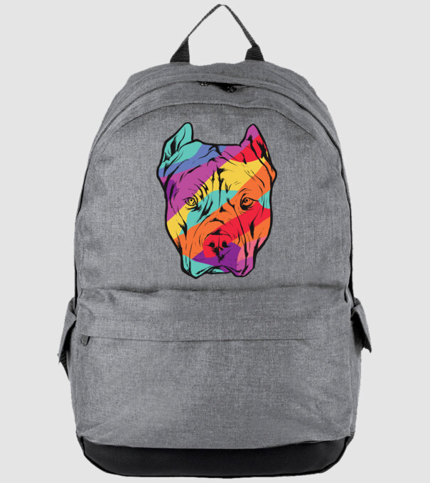 Cap colorat Pitbull model gri pe tricou
