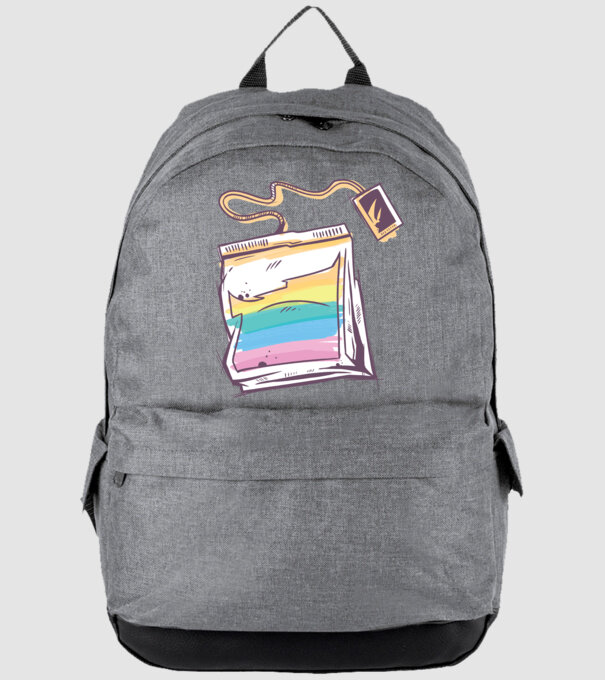 Filtru de ceai model gri pe tricou