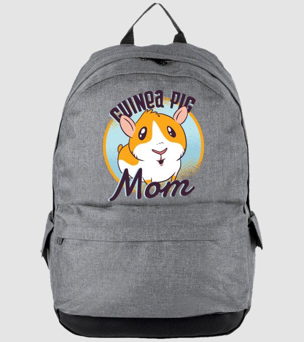 Mamă Porcușor de Guineea model gri pe tricou