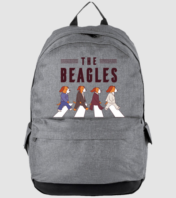 The Beagles model gri pe tricou