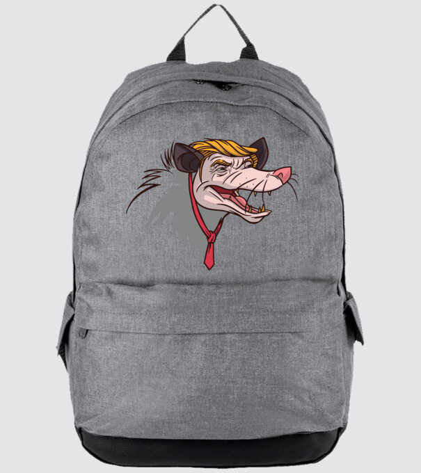 Trump Opossum model gri pe tricou