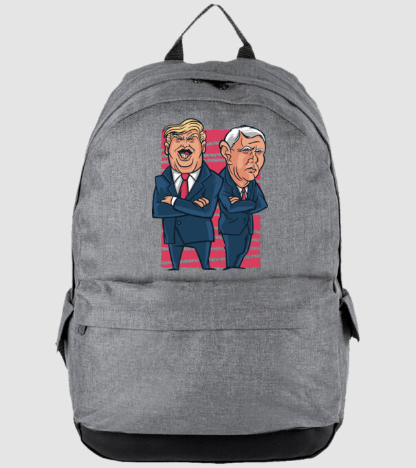 Trump Pence USA model gri pe tricou