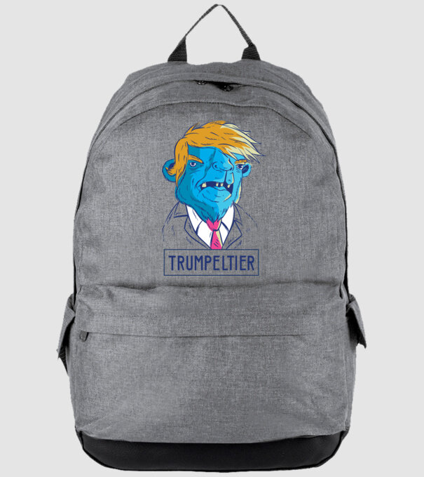 Trumpeltier monstru Trump model gri pe tricou