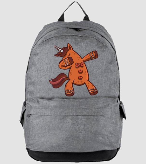 Unicorn turtă dulce DAB model gri pe tricou