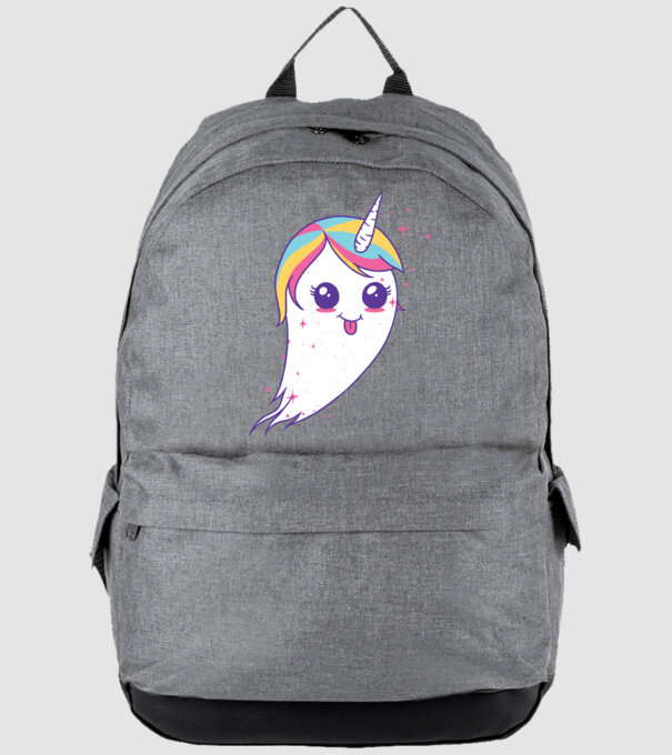 Unicorn Fantoma model gri pe tricou