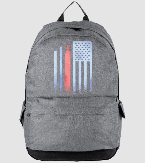 Usa Empire State Building model gri pe tricou